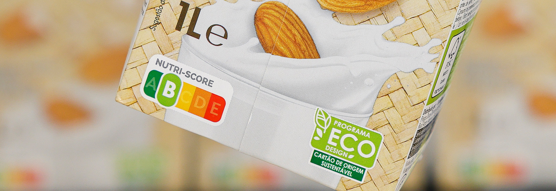 Packaging with the ecodesign logo  (photo)