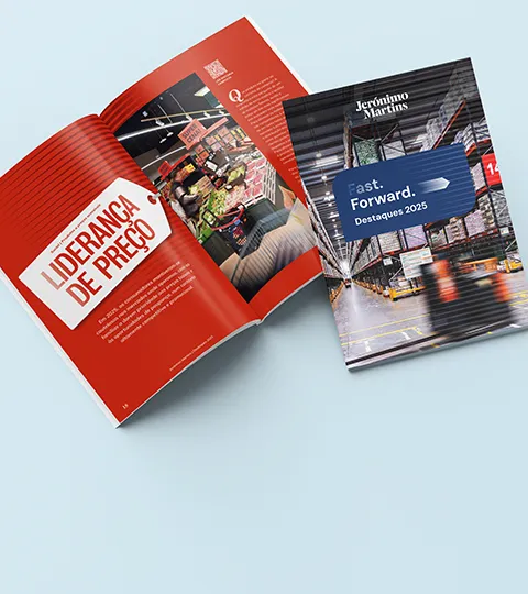 Booklet dos Destaques de 2025, intitulado "Fast. Forward.". (foto)